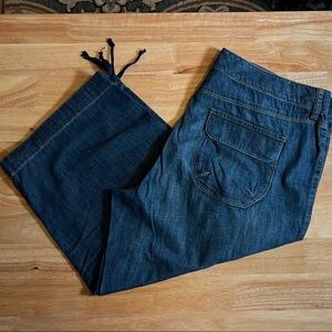 Eddie Bauer Blue Denim Capris